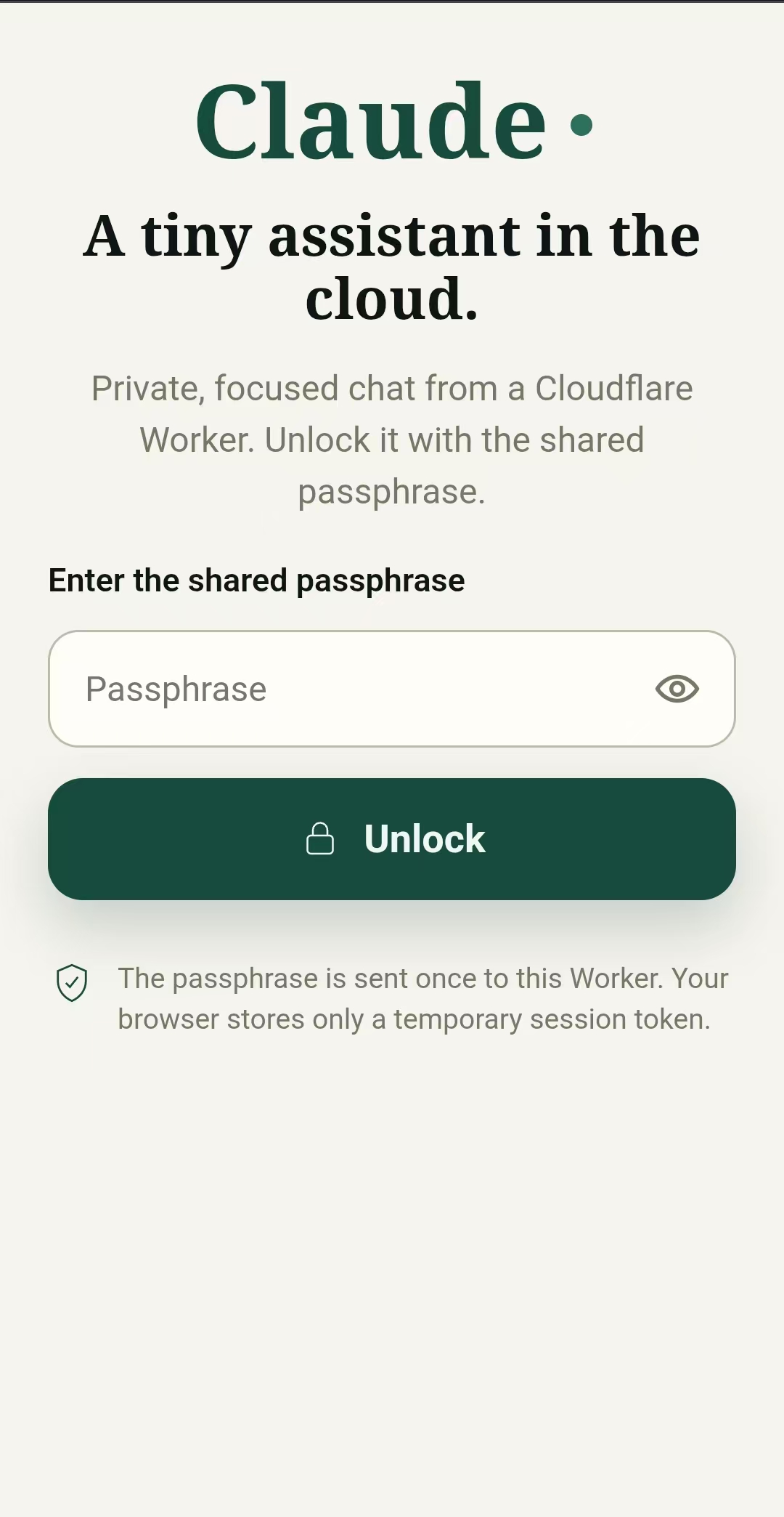 CloudChat 门禁和加载页面